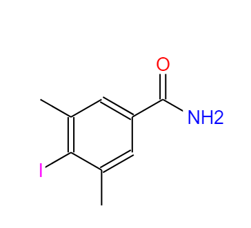 4-碘-3,5-二甲基苯甲酰胺,4-iodo-3,5-diMethylbenzaMide