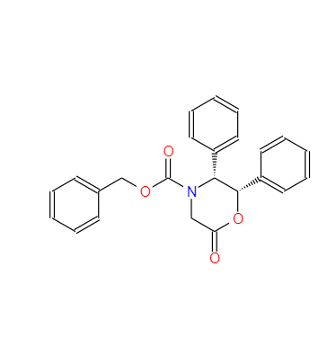 (2S,3R)-N-苄氧羰基-2,3-二苯基吗啉-6-酮,Benzyl (2S,3R)-(+)-6-oxo-2,3-diphenyl-4-morpholinecarboxylate