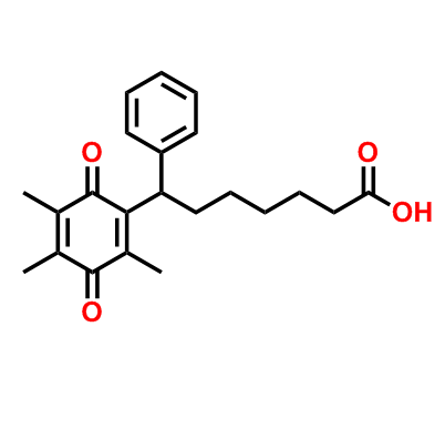 7-苯基-7-(2,4,5-三甲基-3,6-二氧代环己烷-1,4-二烯-1-基)庚酸,7-Phenyl-7-(2,4,5-trimethyl-3,6-dioxocyclohexa-1,4-dien-1-yl)heptanoic acid