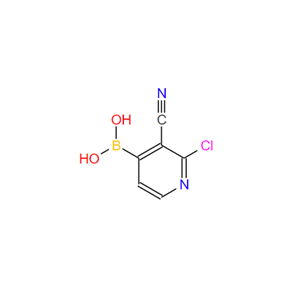 2-氯-3-氰基吡啶-4-硼酸