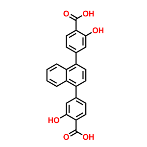 4,4'-(萘-1,4-二基)双(2-羟基苯甲酸) 