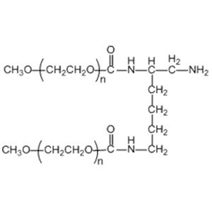二臂-聚乙二醇-氨基,2-Arm-PEG-Amine;2-Arm-PEG-NH2