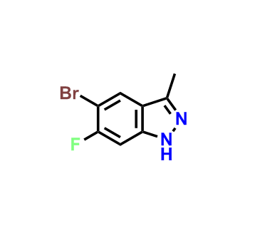 5-溴-6-氟-3-甲基吲唑,5-BROMO-6-FLUORO-3-METHYL-1H-INDAZOLE