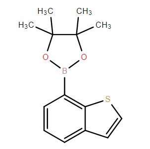 2-(苯并[b]噻吩-7-基)-4,4,5,5-四甲基-1,3,2-二氧硼杂环戊烷,2-(Benzo[b]thiophen-7-yl)-4,4,5,5-tetramethyl-1,3,2-dioxaborolane