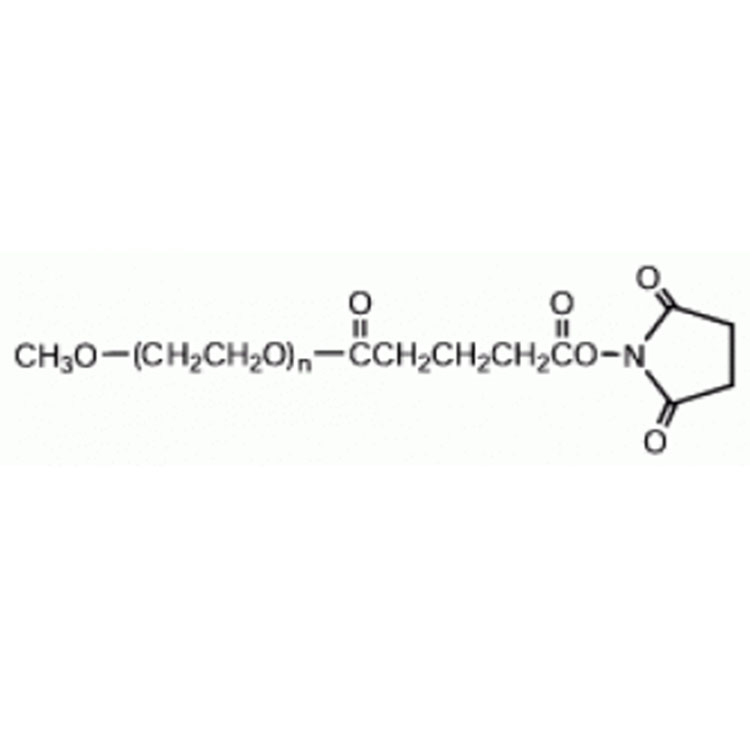 甲氧基-聚乙二醇-戊二酸 琥珀酰亚胺酯,mPEG-glutaric acid NHS