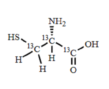 乙酰半胱氨酸杂质05,Acetylcysteine EP Impurity B-13C3 (L-Cysteine-13C3)