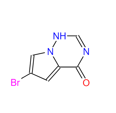 6-溴吡咯并[2,1-F][1,2,4]三嗪-4(1H)-酮,6-broMopyrrolo[1,2-f][1,2,4]triazin-4(3H)-one