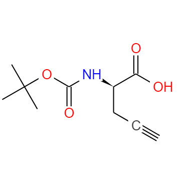 Boc-D-炔丙基甘氨酸,(R)-N-BOC-Propargylglycine