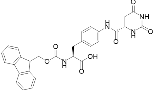 N-[芴甲氧羰基]-4-[[[(4S)-六氢-2,6-二氧代-4-嘧啶基]羰基]氨基]-L-苯丙氨酸,Fmoc-4-Aph(Hor)-OH