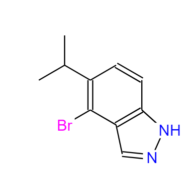 4-溴-5-异丙基-1H-吲唑,4-BROMO-5-ISOPROPYL-1H-INDAZOLE