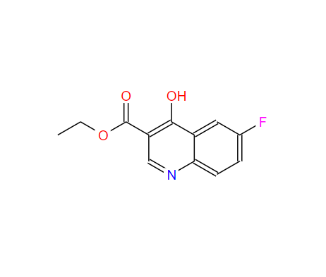6-氟-4-羟基喹啉-3-甲酸乙酯,Ethyl 6-fluoro-4-hydroxy-3-quinolinecarboxylate