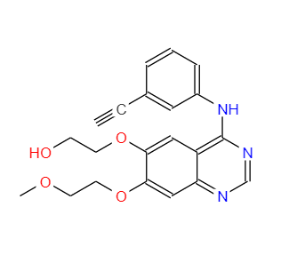 厄洛替尼雜質(zhì)N,2-((4-((3-ethynylphenyl)amino)-7-(2-methoxyethoxy)quinazolin-6-yl)oxy)ethan-1-ol