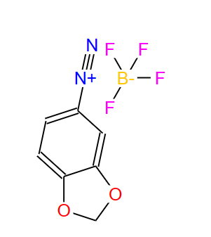 3，4-（亚甲二氧基）苯重氮 四氟硼酸盐,3,4-(methylenedioxy)benzenediazonium tetrafluoroborate