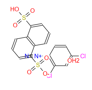 2,4-二氯重氮苯1,5-萘二磺酸鹽水合物,2,4-Dichlorobenzenediazonium 1,5-naphthalenedisulfonate hydrate