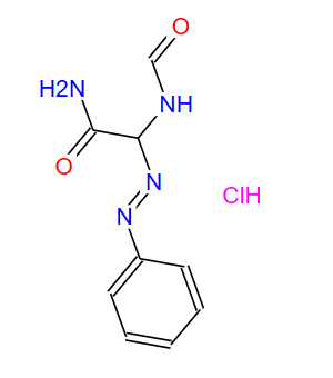 3-氨基-3-亚氨基-2-苯偶氮基丙酰胺单盐酸盐,2-FORMAMIDINO-2-PHENYLDIAZOACETAMIDE HYDROCHLORIDE