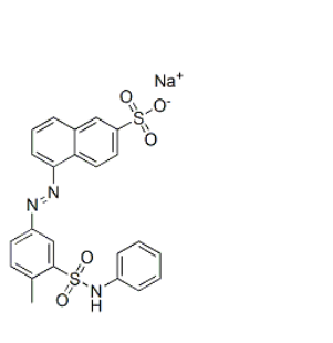 5-[[3-(苯胺基磺酰基)-4-甲基苯基]偶氮]萘-2-磺酸钠,sodium 5-[[3-(anilinosulphonyl)-4-methylphenyl]azo]naphthalene-2-sulphonate