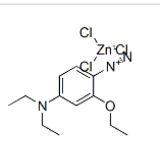 4-(二乙基氨基)-2-乙氧基偶氮苯三氯鋅酸鹽(1-),4-(diethylamino)-2-ethoxybenzenediazonium trichlorozincate