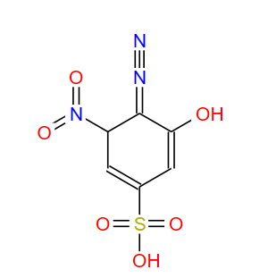 6-硝基-1-重氮-2-苯酚-4-磺酸,6-nitro-1-diazo-2-phenol-4-sulfonic acid