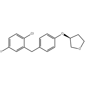 (3S)-3-[4-[(2-氯-5-碘苯基)甲基]苯氧基]四氢呋喃,(3S)-3-[4-[(2-Chloro-5-iodophenyl)methyl]phenoxy]tetrahydro-furan