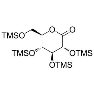 卡那氟星/恩格列净中间体（3R，4S，5R，6R）-3,4,5-三（三甲基甲硅氧基）-6-（三甲基乙硅氧基甲基）四氢-2H-吡喃-2-酮32469-28-6