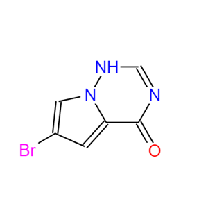 6-溴吡咯并[2,1-F][1,2,4]三嗪-4(1H)-酮 888721-83-3