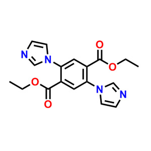 2,5-二(1H-咪唑-1-基)对苯二甲酸二乙酯,Diethyl 2,5-di(1H-imidazol-1-yl)terephthalate