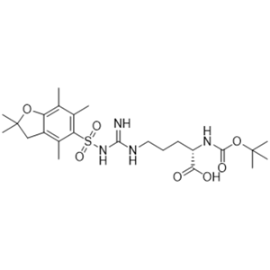 N-叔丁氧羰基-2,2,4,6,7-五甲基二氢苯并呋喃-5-磺酰-L-精氨酸,Boc-Arg(Pbf)-OH