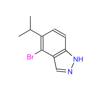 4-溴-5-异丙基-1H-吲唑,4-BROMO-5-ISOPROPYL-1H-INDAZOLE