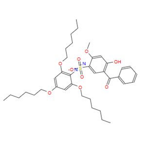 2,4,6-三己氧基重氮苯-5-苯甲酰基-4-羟基-2-甲氧基苯磺酸盐,ON-5