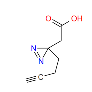 2-(3-丁炔基氮二丙啶-3-基)乙酸
