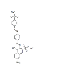 (3E)-7-氨基-4-氧代-3-({4-[(E)-(4-磺基苯基)偶氮]苯基}亚肼基)-3,4-二氢-2-萘磺酸