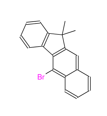 5-溴-11,11-二甲基-11H-苯 并[B]芴,11H-Benzo[b]fluorene, 5-bromo-11,11-dimethyl-