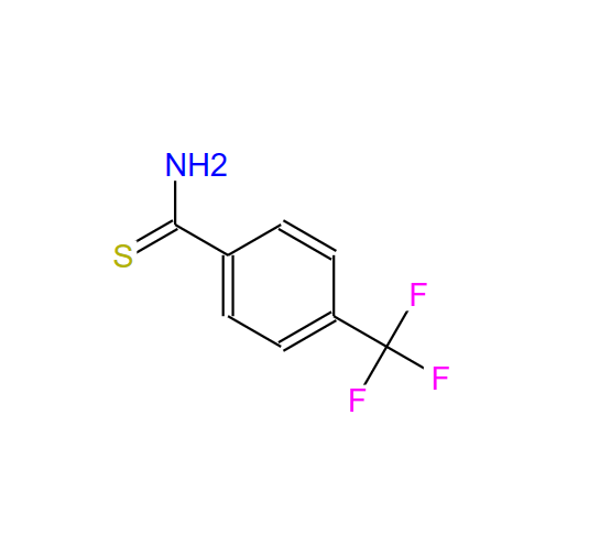 4-(三氟甲基)硫代苯甲酰胺,4-(Trifluoromethyl)thiobenzamide