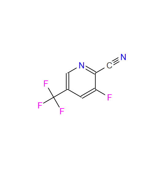 2-氰基-3-氟-5-三氟甲基吡啶,3-Fluoro-5-trifluoromethyl-pyridine-2-carbonitrile