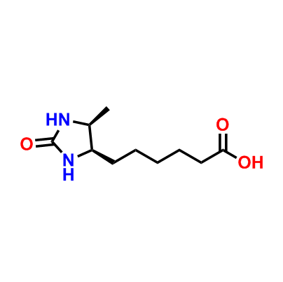D-脱硫生物素,6-((4R,5S)-5-methyl-2-oxoimidazolidin-4-yl)hexanoic acid