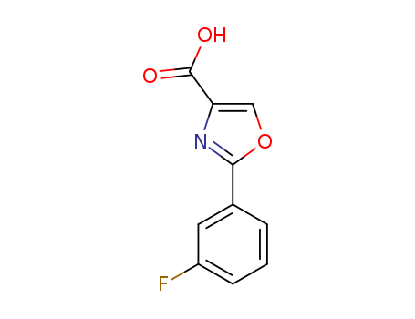 2-(3-fluorophenyl)-1,3-oxazole-4-carboxylic acid,2-(3-fluorophenyl)-1,3-oxazole-4-carboxylic acid