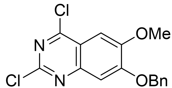 7-苄氧基-2,4-二氯-6-甲氧基喹唑林,7-(benzyloxy)-2,4-dichloro-6-methoxyquinazoline