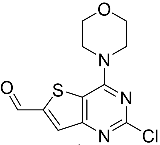 2-氯-4-吗啉基噻吩并[3,2-d]嘧啶-6-醛,2-chloro-4-morpholinothieno[3,2-d]pyrimidine-6-carbaldehyde