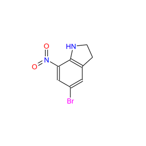 5-溴-7-硝基吲哚啉,5-Bromo-7-nitroindoline