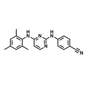 4-((4-均三甲苯基胺基)嘧啶-2-基)氨基)苯甲腈,4-((4-(Mesitylamino)pyrimidin-2-yl)amino)benzonitrile