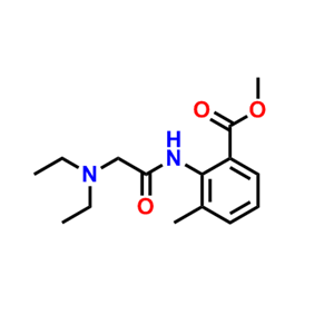 2-(2-(二乙氨基)乙酰胺基)-3-甲基苯甲酸甲酯,Methyl 2-(2-(diethylamino)acetamido)-3-methylbenzoate
