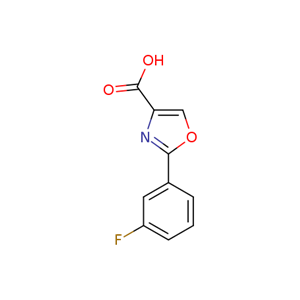 2-(3-fluorophenyl)-1,3-oxazole-4-carboxylic acid