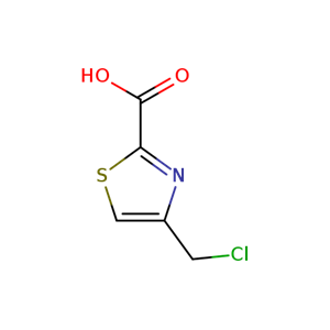 4-(chloromethyl)-1,3-thiazole-2-carboxylic acid,4-(chloromethyl)-1,3-thiazole-2-carboxylic acid
