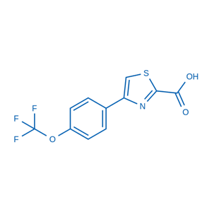 4-(4-(Trifluoromethoxy)phenyl)thiazole-2-carboxylic acid