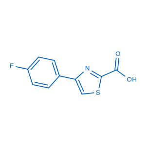 4-(4-氟苯基)噻唑-2-羧酸,4-(4-Fluorophenyl)thiazole-2-carboxylic acid