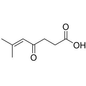 6-甲基-4-氧代庚烷-5-烯酸