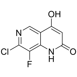 7-氯-8-氟-4-羟基-1,6-萘啶-2(1H)-酮