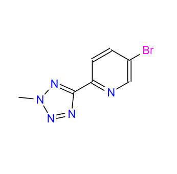 2-甲基-5-(5-溴吡啶-2-基)四氮唑,5-BROMO-2-(2-METHYL-2H-TETRAZOL-5-YL)-PYRIDINE