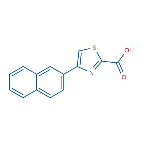 4-(Naphthalen-2-yl)thiazole-2-carboxylic acid,4-(Naphthalen-2-yl)thiazole-2-carboxylic acid