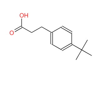 3-(4-叔丁基苯基)丙酸,3-(4-(tert-Butyl)phenyl)propanoicacid